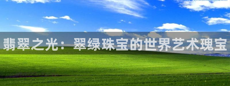 新宝5平台注册：翡翠之光：翠绿珠宝的世界艺术瑰宝