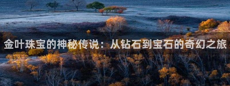 新宝5卫74OOO5：金叶珠宝的神秘传说：从钻石到宝石的奇幻之旅