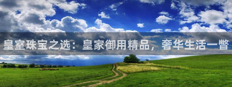 新宝5娱乐多：皇室珠宝之选：皇家御用精品，奢华生活一瞥