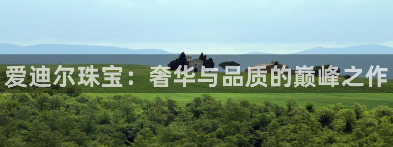 新宝5app：爱迪尔珠宝：奢华与品质的巅峰之作