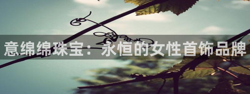 新宝新5：意绵绵珠宝：永恒的女性首饰品牌