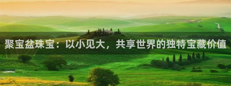 新宝5登录入口网址：聚宝盆珠宝：以小见大，共享世界的独特宝藏价值