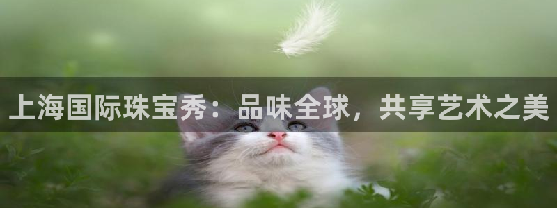 新宝5授权：上海国际珠宝秀：品味全球，共享艺术之美
