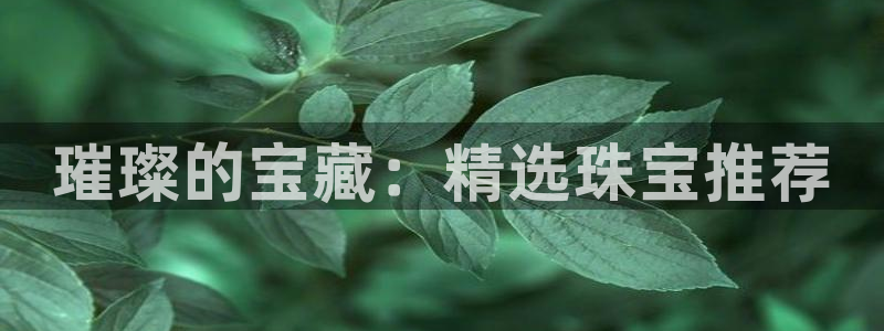 新宝m2O5O5O：璀璨的宝藏：精选珠宝推荐