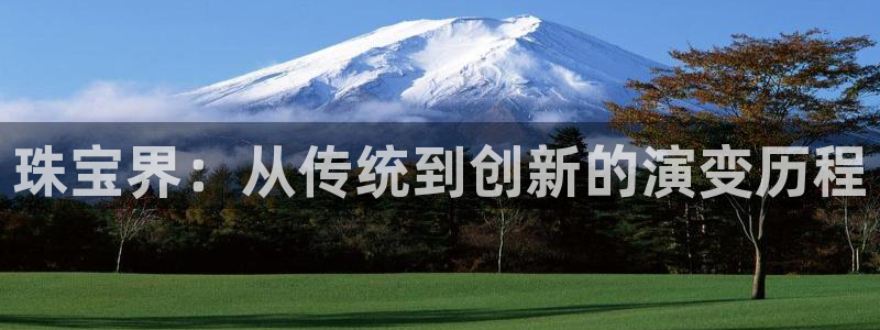 新宝5娱乐都：珠宝界：从传统到创新的演变历程