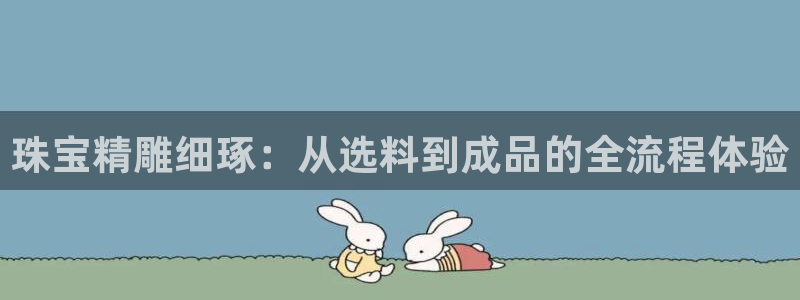 新宝5源码：珠宝精雕细琢：从选料到成品的全流程体验