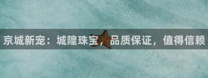 新宝5娱乐平台：京城新宠：城隍珠宝，品质保证，值得信赖